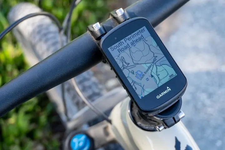 Garmin Edge 530 cycling fitness tracker with GPS navigation, performance metrics, and long battery life for cyclists