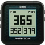 Bushnell Phantom Golf GPS rangefinder with preloaded courses and distance display