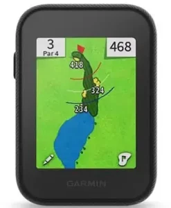 Garmin Approach G30 Golf GPS handheld rangefinder with color touchscreen and preloaded courses