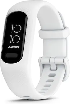 Garmin Vivosmart 5 white fitness tracker – compact and lightweight band for small wrists