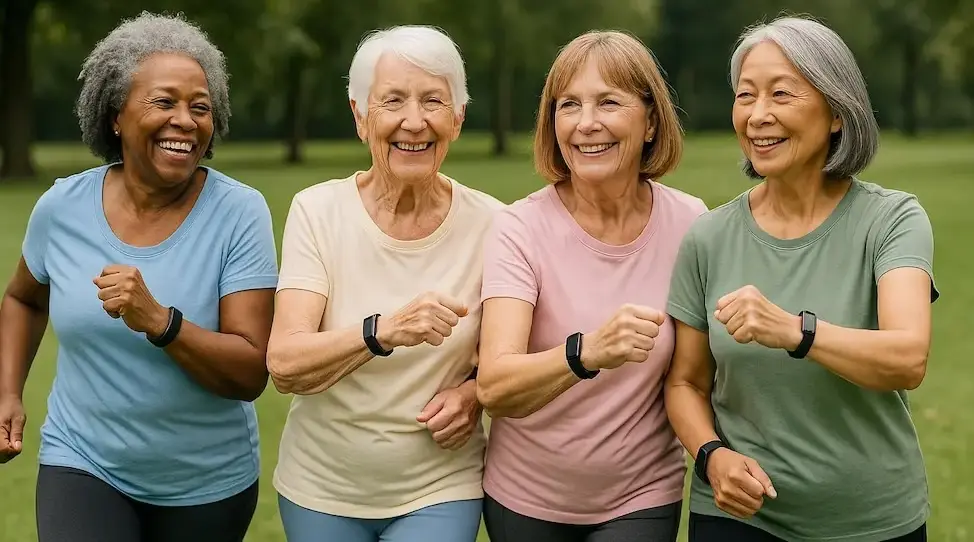 Fitness tracker for seniors without smartphone